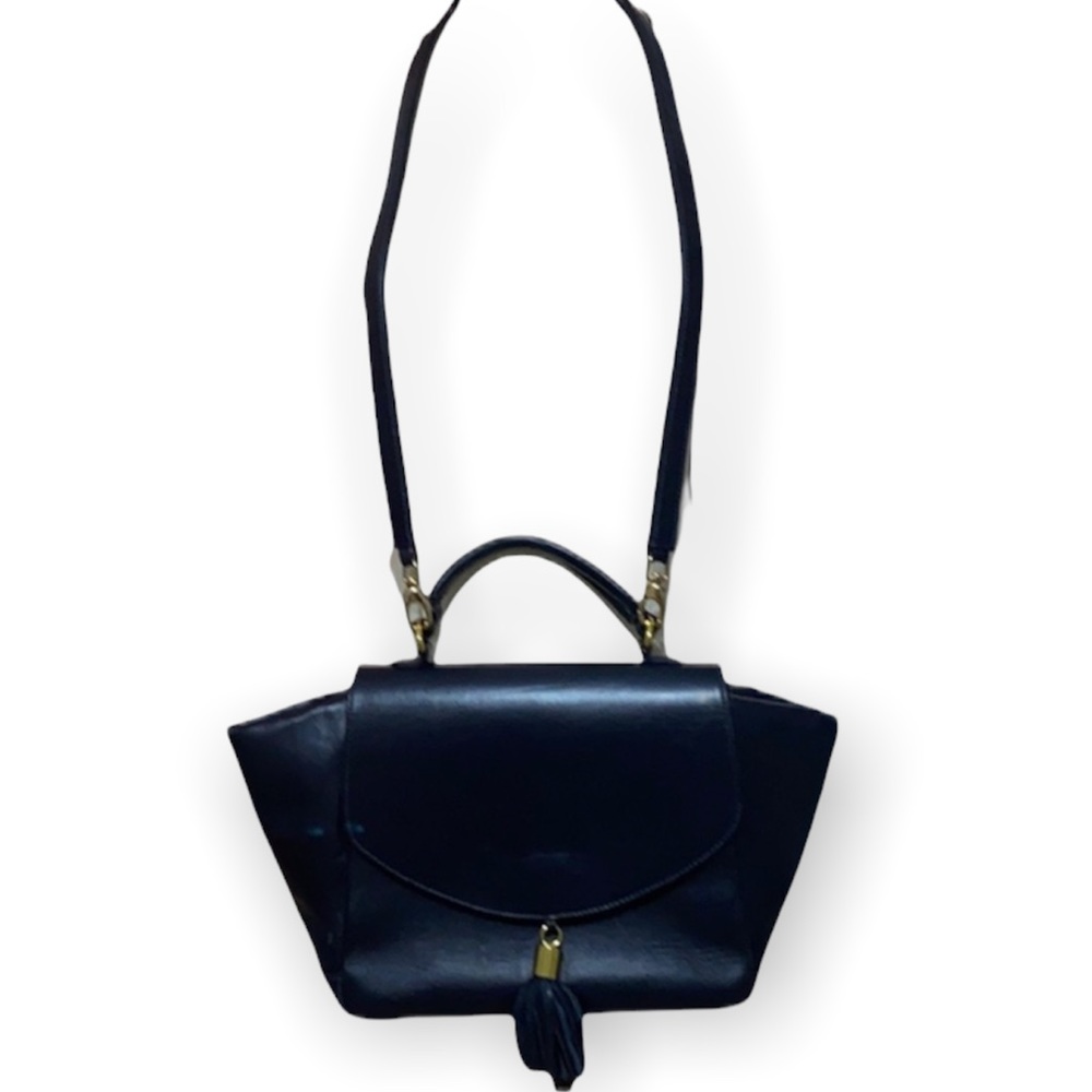 Onna Ehrlich navy blue handbag made in the USA